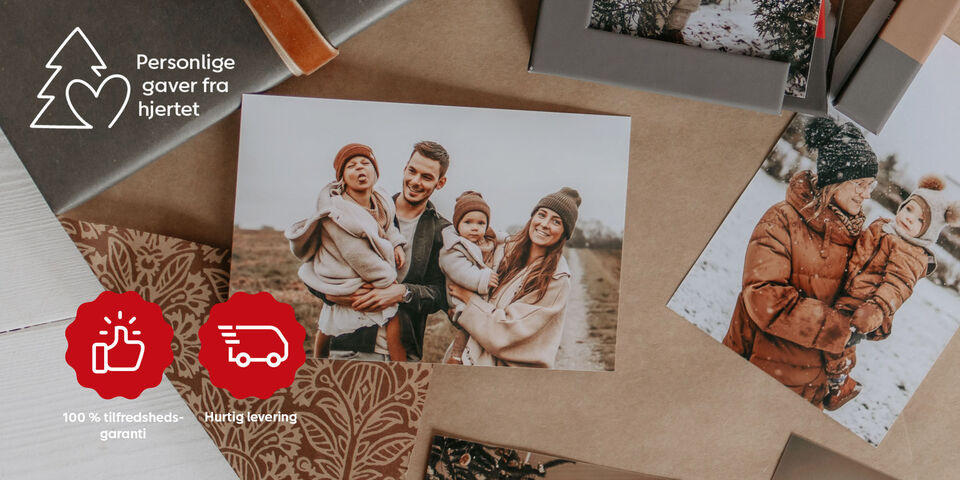 Familie har en dejlig tid udendørs med fotos, der viser kærlighed og samhørighed.