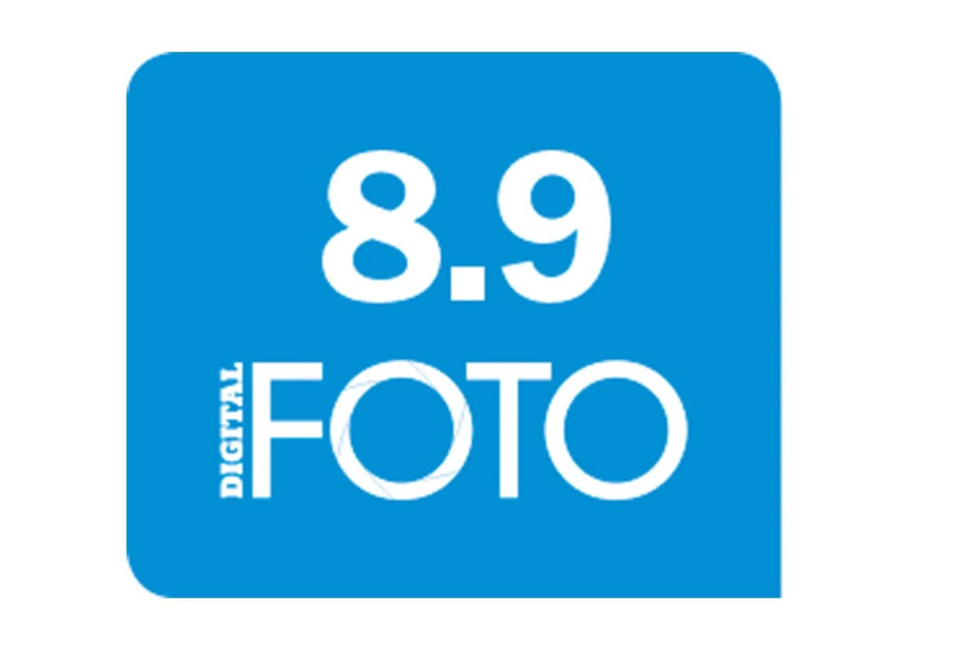 Logoet for magasin om digital fotografering med vurdering 8.9